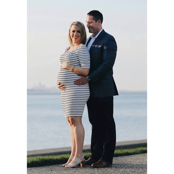 Striped Maternity Dress by Tart - Picture 2 of 2